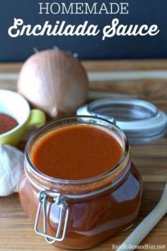 
                    
                        Homemade Enchilada Sauce - so much better than store bought!
                    
                