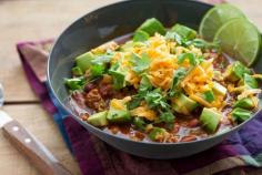 Blue apron : Turkey chili recipe