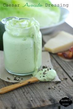Caesar Avocado Dressing Recipe