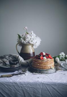 
                    
                        Call me cupcake: Crêpe cake with dulce de leche and ricotta
                    
                