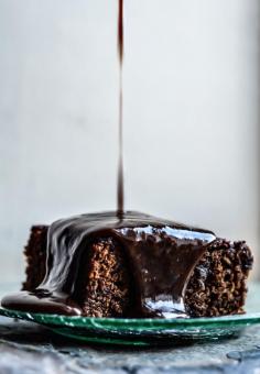 Sticky Toffee Pudding over Delicate Sponge Cake