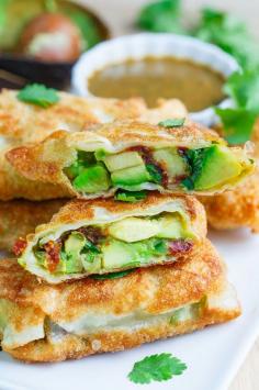Cheesecake Factory Avocado Egg Rolls #recipe