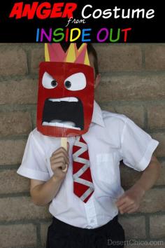
                    
                        Anger From Inside Out Costume Idea
                    
                