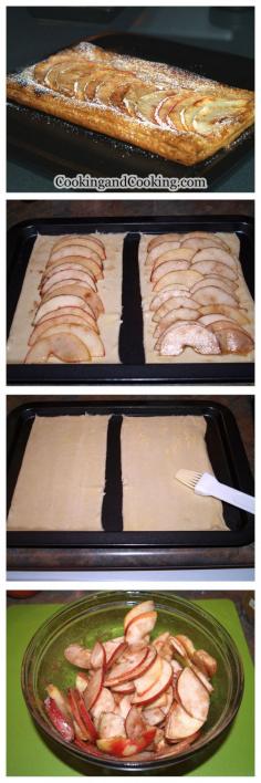 Quick Apple Tart Recipe #delicious #recipe #cake #desserts #dessertrecipes #yummy #delicious #food #sweet
