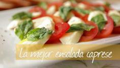 
                    
                        La mejor ensalada caprese y la más sencilla de hacer!
                    
                