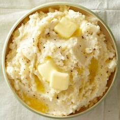 BHG's Newest Recipes:Rustic Garlic Mashed Potatoes Recipe  Crockpot mashed potatoes