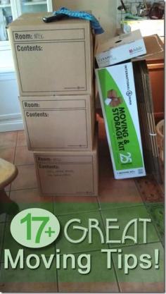 Moving Tips 1. Let ABF drive your stuff 2. Disassemble furniture 3. Use stretch wrap for packing 4. Use lots of tie-down straps 5. Use furniture pads 6. Turn drawer hardware inside out 7. Use drawers in furniture to protect small fragile items 8. Never pack liquids in unmarked boxes!! 9. Pack the truck to the ceiling 11. Drink lots of water and take breaks 14. When you get to the new house, make your bed first 15. Start packing WAY in advance, a box at a time 16 Purge everything!