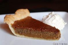 brown sugar pie- caramelly or like pecan pie wo pecans