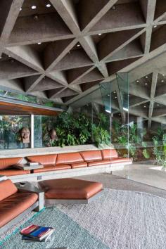
                    
                        Sheats Goldstein House by John Lautner in LA, Photographed by Tom Ferguson. (via Bloglovin.com )
                    
                