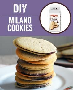 Galletas Milano caseras | 27 bocadillos clásicos que nunca tendrás que comprar de nuevo