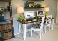 Custom computer desk building plans