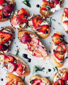 
                    
                        Strawberry Goat Cheese Crostini
                    
                
