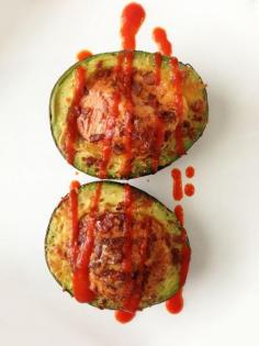 Baked Avocado Eggs