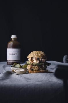 
                    
                        Three Grain Burger With Smoked Gouda Pimento & Fried Avocado
                    
                