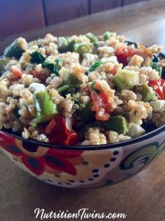 
                    
                        Warm Balsamic Barley and Quinoa Salad | Satisfying, Sweet & Savory | Only 277 Calories | High in Fiber & Protein | Healthy Comfort Food | Feta Cheese Adds Perfect Bite | For MORE RECIPES, fitness & nutrition tips please SIGN UP for our FREE NEWSLETTER www.NutritionTwin...
                    
                