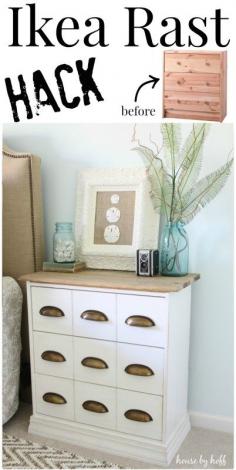 
                    
                        Ikea Rast Hack {A New Bedside Table!} - House by Hoff
                    
                