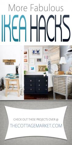 
                    
                        More Fabulous IKEA Hacks - The Cottage Market
                    
                