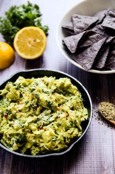 Avocado artichoke spinach dip
