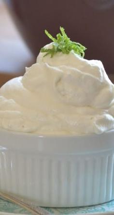 
                    
                        Honey Lime Whipped Cream
                    
                