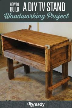 Reclaimed Wood TV Stand custom made by Sb Designs