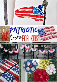 
                    
                        Patriotic Kids Crafts
                    
                