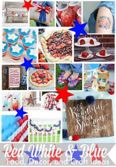 A Glimpse Inside: USA Patriotic Star Decor + The Ultimate Blog Hop