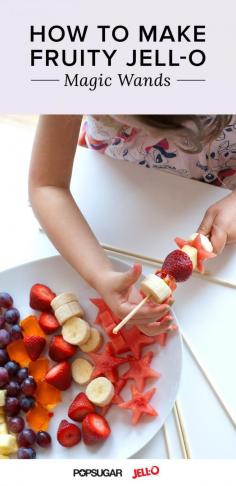 
                    
                        Turn any afternoon into a flavorful adventure thanks to a selection of fresh fruits and jiggling JELL-O shapes. And you might find that your edible wands get eaten as quickly as they're created!
                    
                