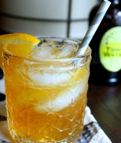 the tipsy earl tea cocktail
