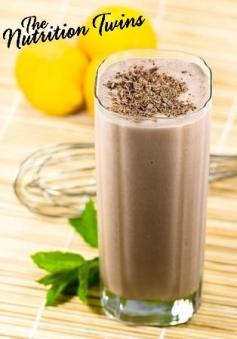Banana chocolate smoothie