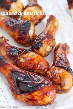 Glazed drumsticks