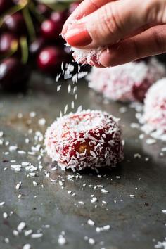 
                    
                        PALEO CHERRY AND COCONUT CAKES
                    
                
