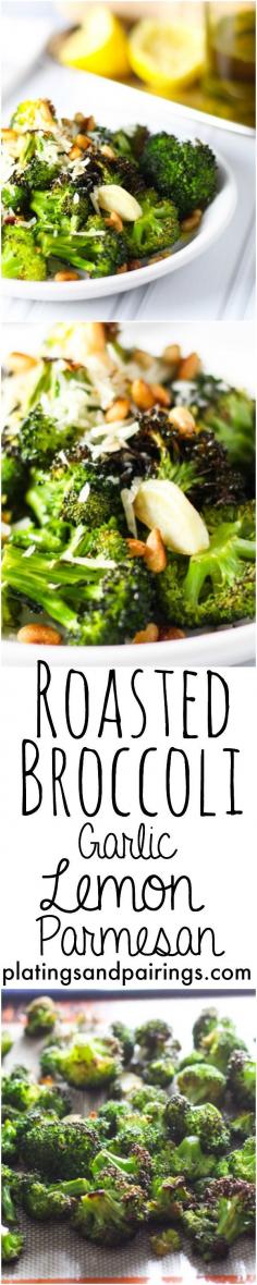 Roasted Garlic Lemon Parmesan