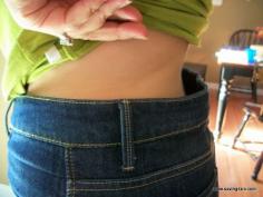 Saving 4 Six: Do Your Pants Hang Low? making a smaller waist when you need a bigger size to cover your butt