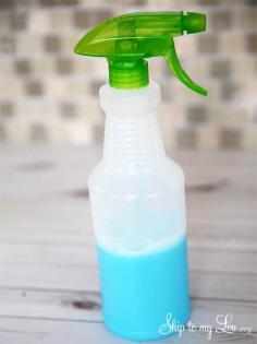 Homemade Magic Blue Bathroom Cleaner