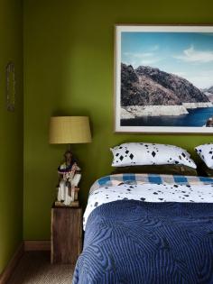 
                    
                        The colourful Point Lonsdale home of Kate and Mal Heppell. Photo – Eve Wilson, production – Lucy Feagins / The Design Files.
                    
                