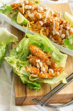 
                    
                        Szechuan Chicken Lettuce Wraps
                    
                