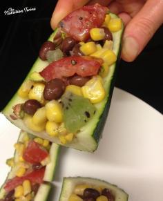 Chicken salad boats.