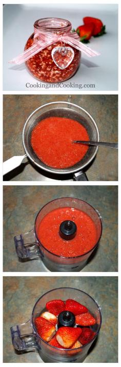 Strawberry Honey Butter is a new breakfast idea that looks gorgeous and tastes amazing on hot bread, pancake, waffle, and French toast. Strawberry Honey Butter is a perfect idea for Valentine's Day breakfast.