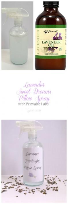 Sweet dreams pillow spray = amazing night sleep and awesome gift!