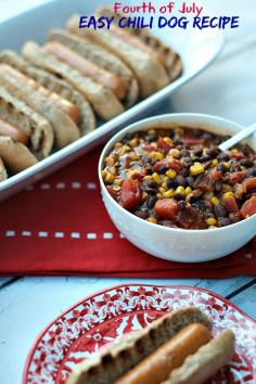 
                    
                        Fourth of July EASY Chili Dog Recipe | ReluctantEntertai... #fourthofjuly
                    
                