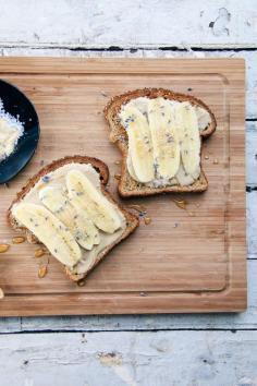 
                    
                        Honey Lavender Sesame Toast & Bananas
                    
                