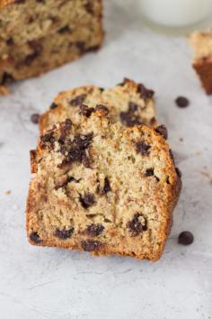 Lowfat Chocolate Chip Banana bread