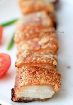 Baked Crispy Pork Belly (Siu Yuk)