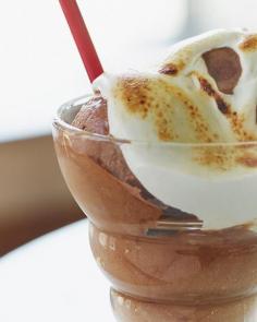 
                    
                        Nutella Ice Cream with Bruleed Marshmallow Sauce
                    
                