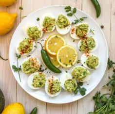 
                    
                        Guacamole Deviled Eggs
                    
                