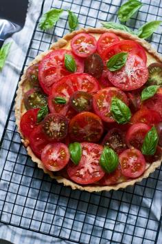 
                    
                        RICOTTA AND HEIRLOOM TOMATO TART
                    
                