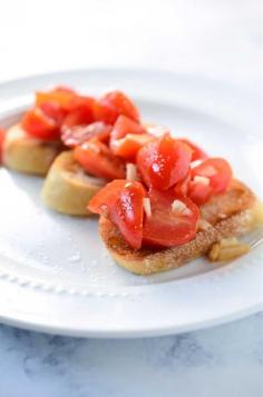 
                    
                        Summer Tomato Bruschetta
                    
                