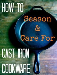 Cast iron care