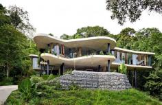 
                    
                        The incredible home of  Jesse Bennett and Anne-Marie Campagnolo. Photo – Sean Fennessy.
                    
                