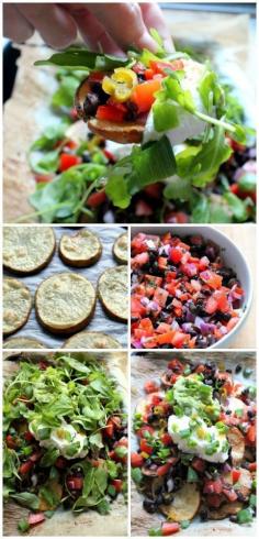 Healthy nachos